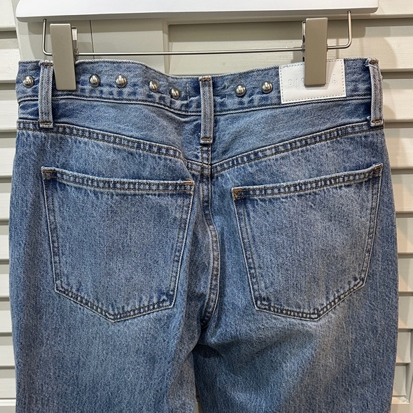 Pistola Lexi Denim Jeans with Silver Studs - Picture 6 of 7